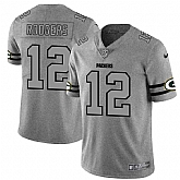 Nike Packers 12 Aaron Rodgers 2019 Gray Gridiron Gray Vapor Untouchable Limited Jersey Dyin,baseball caps,new era cap wholesale,wholesale hats